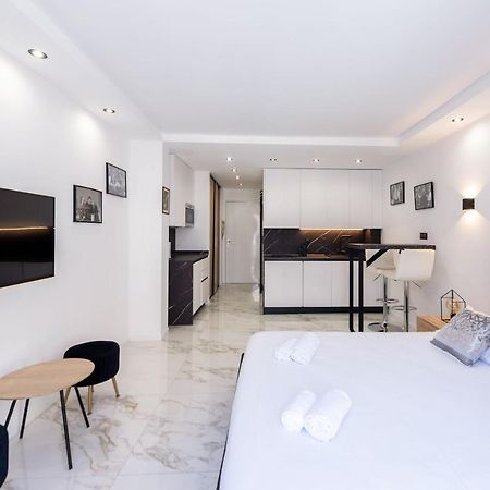 Large Studio - 50M Cannes Beach - Terrace Sea View Ngoại thất bức ảnh