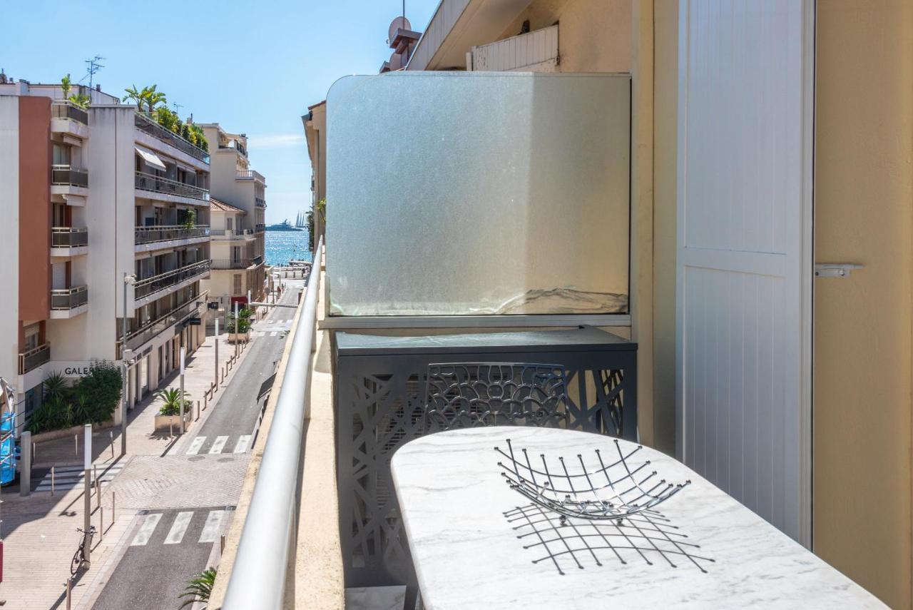 Large Studio - 50M Cannes Beach - Terrace Sea View Ngoại thất bức ảnh